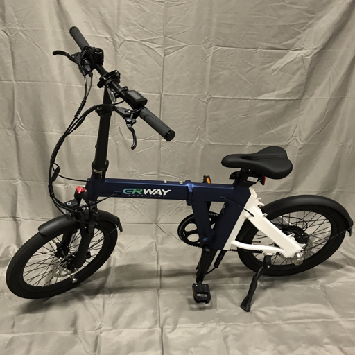 GRWAY 電動アシスト 折りたたみ 自転車 20インチ ERWAY-A02 ネイビー